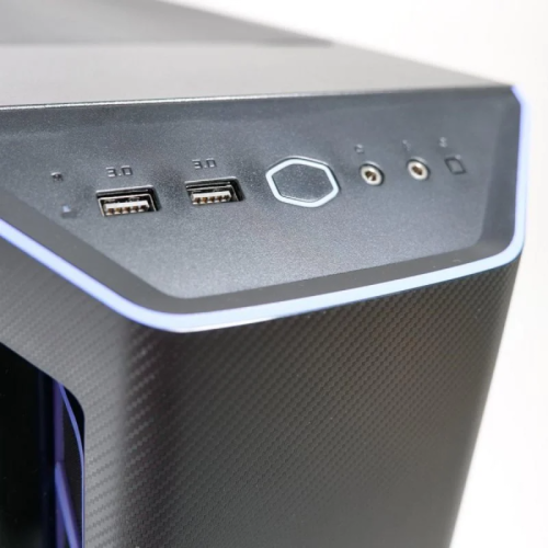 Millenium MCB-B510L/DEF Chasis PC ATX Ventana Lateral Textura Carbono Negro