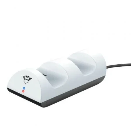 Trust Gaming GXT 254 Duo Charge Dock - Estación de Recarga Doble para PS5, Mando DualSense Trust Gaming GXT 254 Duo Charge Dock - Estación de Recarga Doble para PS5, Mando DualSense