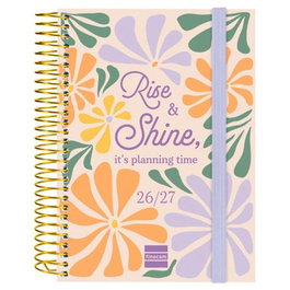 Finocam Agenda Secundaria Shine Curso 2026-2027 120x164mm