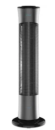 Cecotec EnergySilence 7090 Skyline Ventilador de Torre, Inalámbrico, 3 Velocidades, Negro y Gris