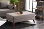 Atelier Del Sofa Sofá Cama Esquinero Izquierdo Marrón 205x85x81 cm, Cama 190x140 cm