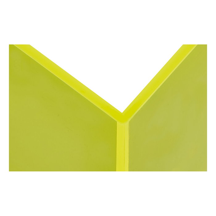 MAUL Sujetalibros 10,0 x 10,0 x 13,0 cm amarillo neón