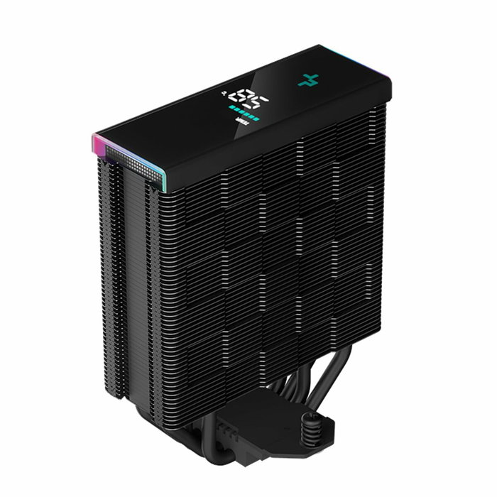 Deepcool AK400 Digital Disipador de CPU con Pantalla Digital y A-RGB, Negro