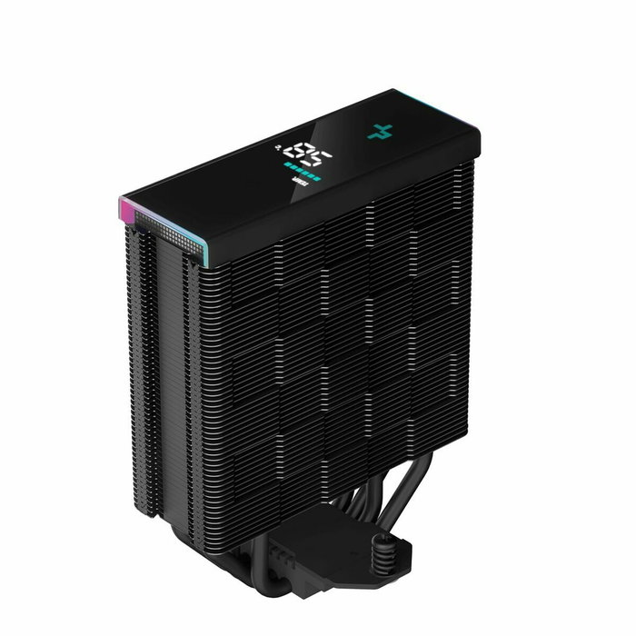 Deepcool AK400 Digital Disipador de CPU con Pantalla Digital y A-RGB, Negro