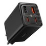 Baseus GaN6 Pro 65W EU con cable de carga de 1m - Negro