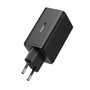 Baseus GaN6 Pro 65W EU con cable de carga de 1m - Negro