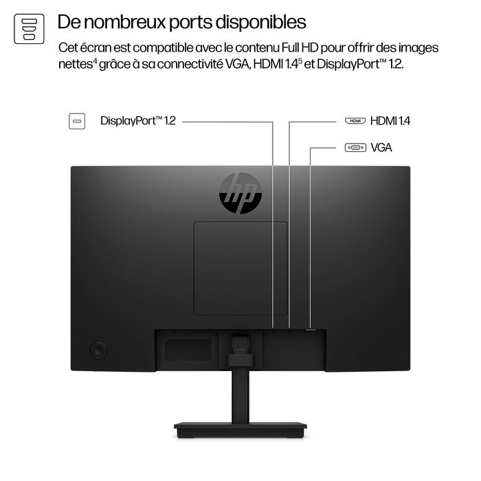 HP 322pf Monitor Series 3 Pro 21.5 Pulgadas Full HD IPS 100Hz - Pantalla de 21.5"