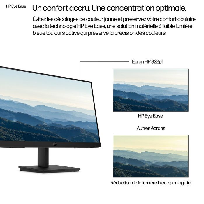 HP 322pf Monitor Series 3 Pro 21.5 Pulgadas Full HD IPS 100Hz - Pantalla de 21.5"
