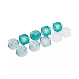 5Five Cubitos de plástico Polipropileno Colores surtidos 10 uds 2,5 x 2,5 cm