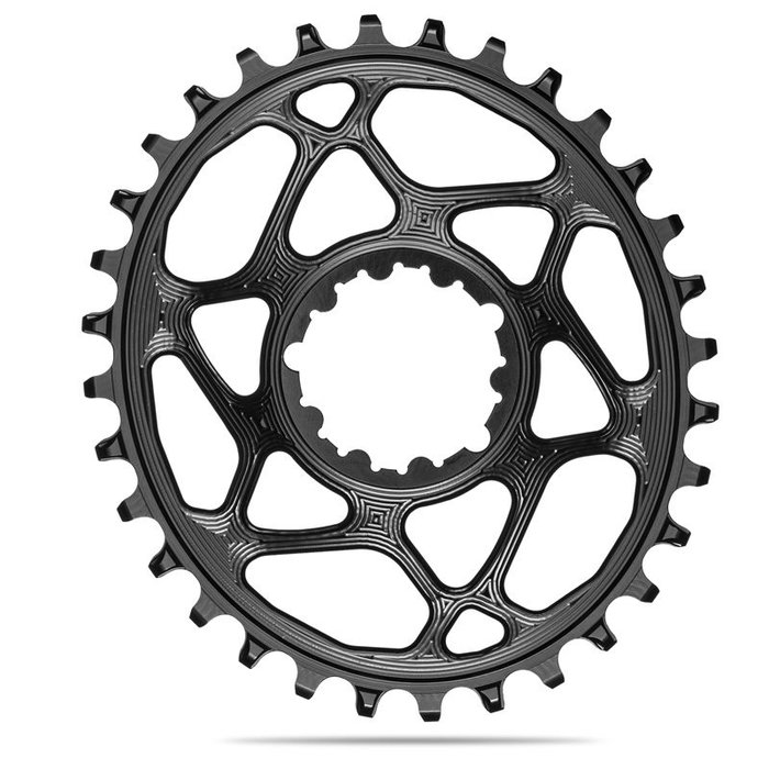 Absolute Black Plato Ovalado Premium Direct Mount 32T 3mm Offset Negro Compatible SRAM Eagle 12 Velocidades Absolute Black Plato Ovalado Premium Direct Mount 32T 3mm Offset Negro Compatible SRAM Eagle 12 Velocidades