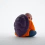 Plastoy Hucha Chibi Master Roshi Dragon Ball Multicolor