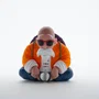 Plastoy Hucha Chibi Master Roshi Dragon Ball Multicolor