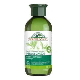 CORPORE SANO Champú para Cabello Graso 300 ml con Certificado Ecocert - Vegano