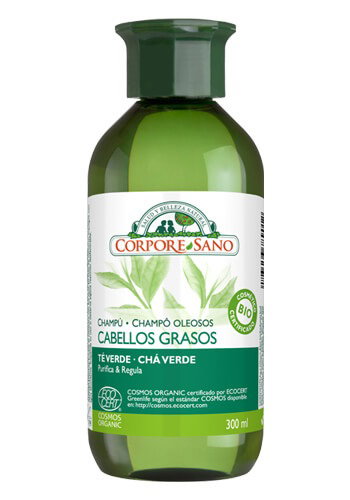 CORPORE SANO Champú Cabellos Grasos Té Verde Bio 300ml CORPORE SANO Champú Cabellos Grasos Té Verde Bio 300ml