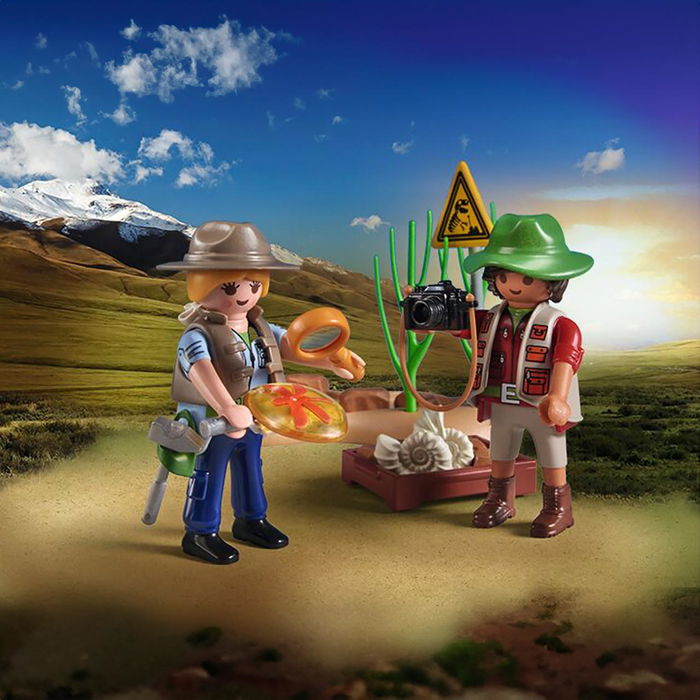 Playmobil Excavación Paleontológica Promo Packs 71805 Juguete para Niños +4 Años