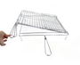 Algon Bbq Parrilla BBQ Giratoria Cromada 40 x 45 cm (4 Unidades)