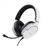 Trust Gaming Auriculares Gaming GXT 489 Fayzo con Micrófono Jack 3.5mm Blancos para PC y Consolas