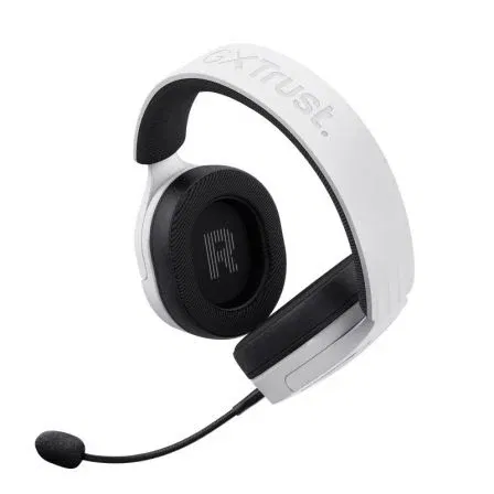 Trust Gaming Auriculares Gaming GXT 489 Fayzo con Micrófono Jack 3.5mm Blancos para PC y Consolas