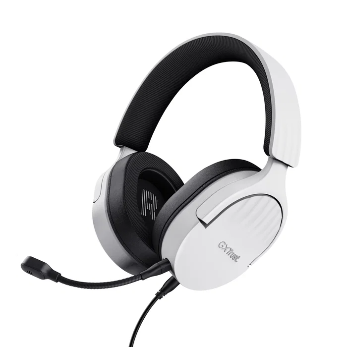 Trust GXT 489 Fayzo Auriculares Gaming con Micrófono Blanco, Jack 3,5 mm Trust GXT 489 Fayzo Auriculares Gaming con Micrófono Blanco, Jack 3,5 mm