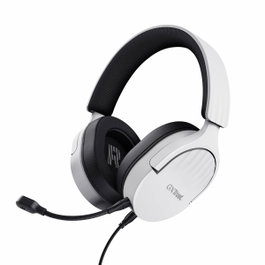Trust Gaming GXT 489 Fayzo Auriculares Gaming con Micrófono - Blanco