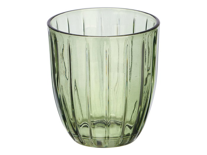 Vivalto Vaso Agua Rayas 300 ml Verde Vidrio 8.5 x 9.5 x 8.5 cm (Set de 24) Vivalto Vaso Agua Rayas 300 ml Verde Vidrio 8.5 x 9.5 x 8.5 cm (Set de 24)