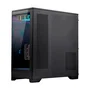 Abysm Danube Sava H600 Caja de torre negra con cristal templado