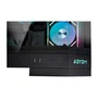 Abysm Danube Sava H600 Caja de torre negra con cristal templado