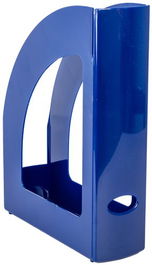 Revistero Plastico 80Mm Opaco Azul Mar