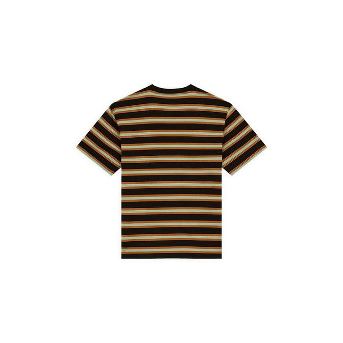 Camiseta de Manga Corta Hombre Dickies York Stripe Negro