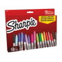 Sharpie Rotuladores Permanentes Fine Surtidos Pack de 18 Unidades