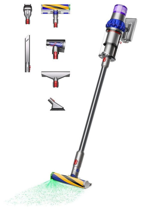 Dyson V15 Detect Fluffy niebieski/nikiel Dyson V15 Detect Fluffy niebieski/nikiel