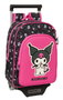 Safta Mochila 185 con Carro 705 Kuromi 26x34x11 cm