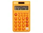 Liderpapel xf10 Calculadora Bolsillo 8 Dígitos Solar y Pilas 115x65x8 mm Naranja