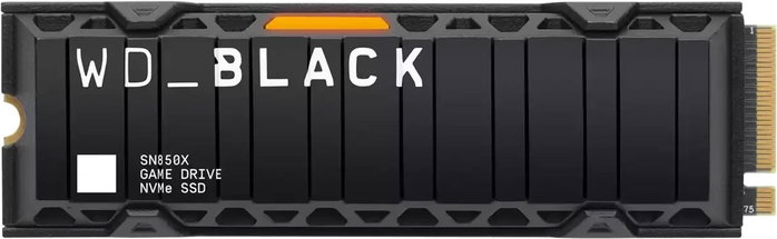 Western Digital WD_BLACK SN850X 2 TB M.2 2280 con Disipador de Calor Western Digital WD_BLACK SN850X 2 TB M.2 2280 con Disipador de Calor