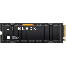 Western Digital WD_BLACK SN850X 2TB NVMe SSD PCIe Gen4 x4 M.2 2280 con Disipador de Calor - Velocidad 7300 MB/s para Juegos y PS5 - Modelo WDS200T2XHE