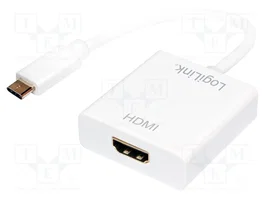 LOGILINK Adaptador HDMI 1.4 y USB 3.0 con USB-C