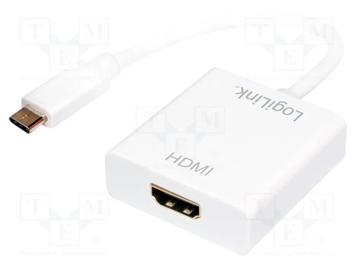LOGILINK Adaptador HDMI 1.4 y USB 3.0 con USB-C LOGILINK Adaptador HDMI 1.4 y USB 3.0 con USB-C