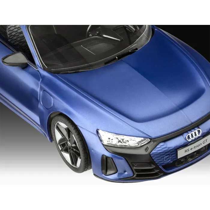 Revell REV4009803076980 Maqueta para armar Sistema Click Audi RS E-Tron GT, No requiere pegamento, Piezas pre-pintadas