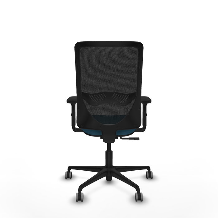 PIQUERAS Y CRESPO Silla de oficina Zulema con mecanismo Sincro, Verde petróleo y Negro PIQUERAS Y CRESPO Silla de oficina Zulema con mecanismo Sincro, Verde petróleo y Negro