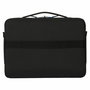 Targus Maletín Coastline EcoSmart para Portátil de 15-16", Negro, Fabricado con Plástico Reciclado del Océano y Protección SafePort