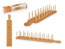 Kinvara Soporte Tacos Bambú 41x6x7 cm (Set de 6)