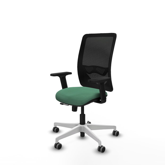 PIQUERAS Y CRESPO Silla de oficina Zulema Verde esmeralda y Negro PIQUERAS Y CRESPO Silla de oficina Zulema Verde esmeralda y Negro