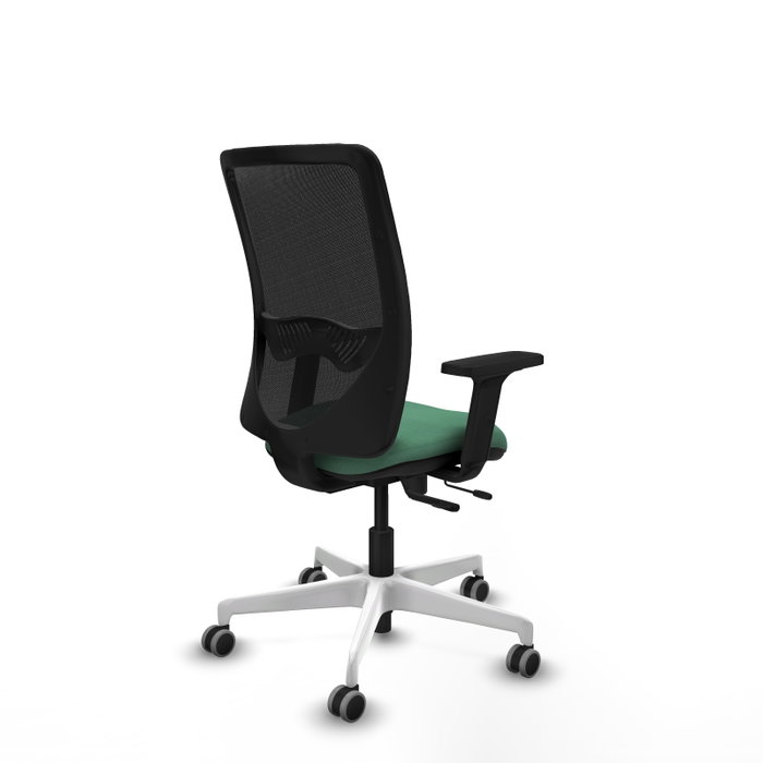 PIQUERAS Y CRESPO Silla de oficina Zulema Verde esmeralda y Negro PIQUERAS Y CRESPO Silla de oficina Zulema Verde esmeralda y Negro