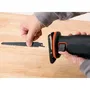 Black & Decker Sierra de Sable Inalámbrica BDCR18N - Hoja 15 cm para Madera, Metal y Plástico