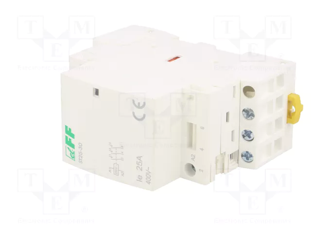 F&F Contactor 3-polar de instalación 25A 230VAC