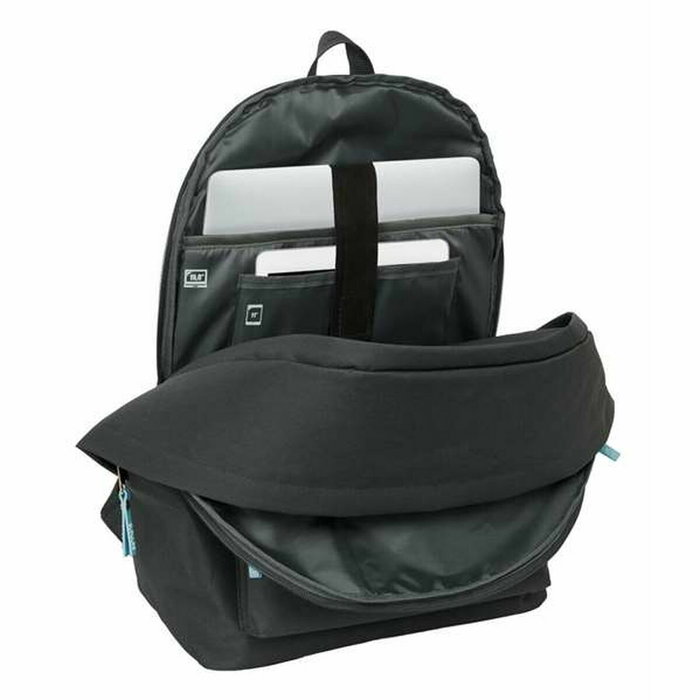 Safta Mochila Doble para Portátil 15,6 Pulgadas con USB El Pulpo Basics Grafito Safta Mochila Doble para Portátil 15,6 Pulgadas con USB El Pulpo Basics Grafito