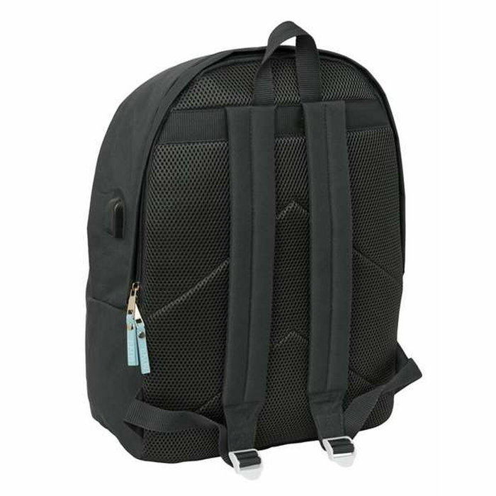 Safta Mochila Doble para Portátil 15,6 Pulgadas con USB El Pulpo Basics Grafito Safta Mochila Doble para Portátil 15,6 Pulgadas con USB El Pulpo Basics Grafito