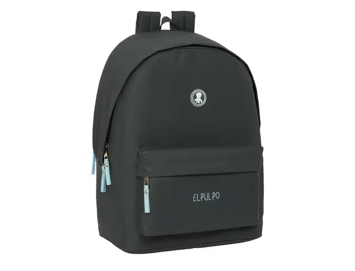 Safta Mochila Doble para Portátil 15,6 Pulgadas con USB El Pulpo Basics Grafito Safta Mochila Doble para Portátil 15,6 Pulgadas con USB El Pulpo Basics Grafito