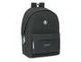 Safta Mochila Doble para Portátil 15,6 Pulgadas con USB El Pulpo Basics Grafito