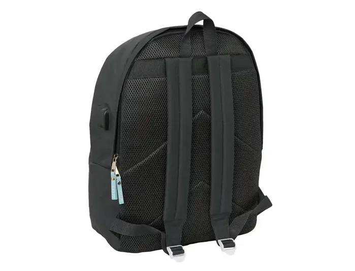 Safta Mochila Doble para Portátil 15,6 Pulgadas con USB El Pulpo Basics Grafito Safta Mochila Doble para Portátil 15,6 Pulgadas con USB El Pulpo Basics Grafito